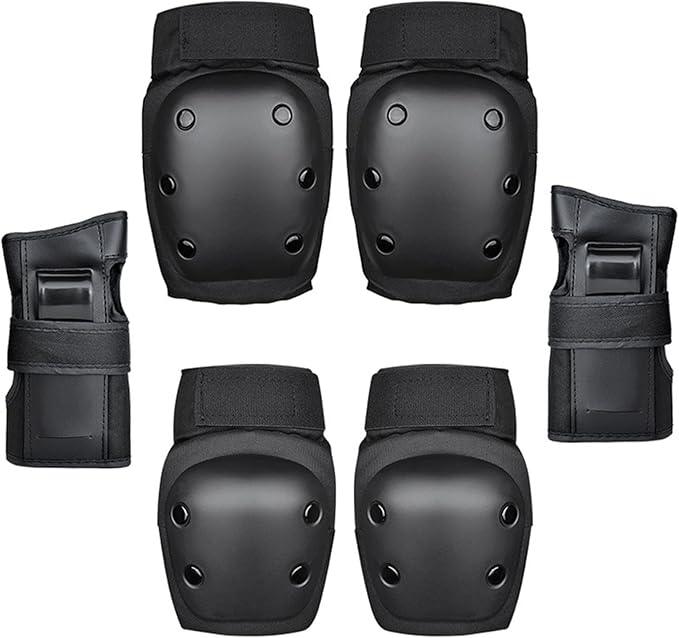 Kids 6-Piece Protective Gear Set – Knee, Elbow & Wrist Pads