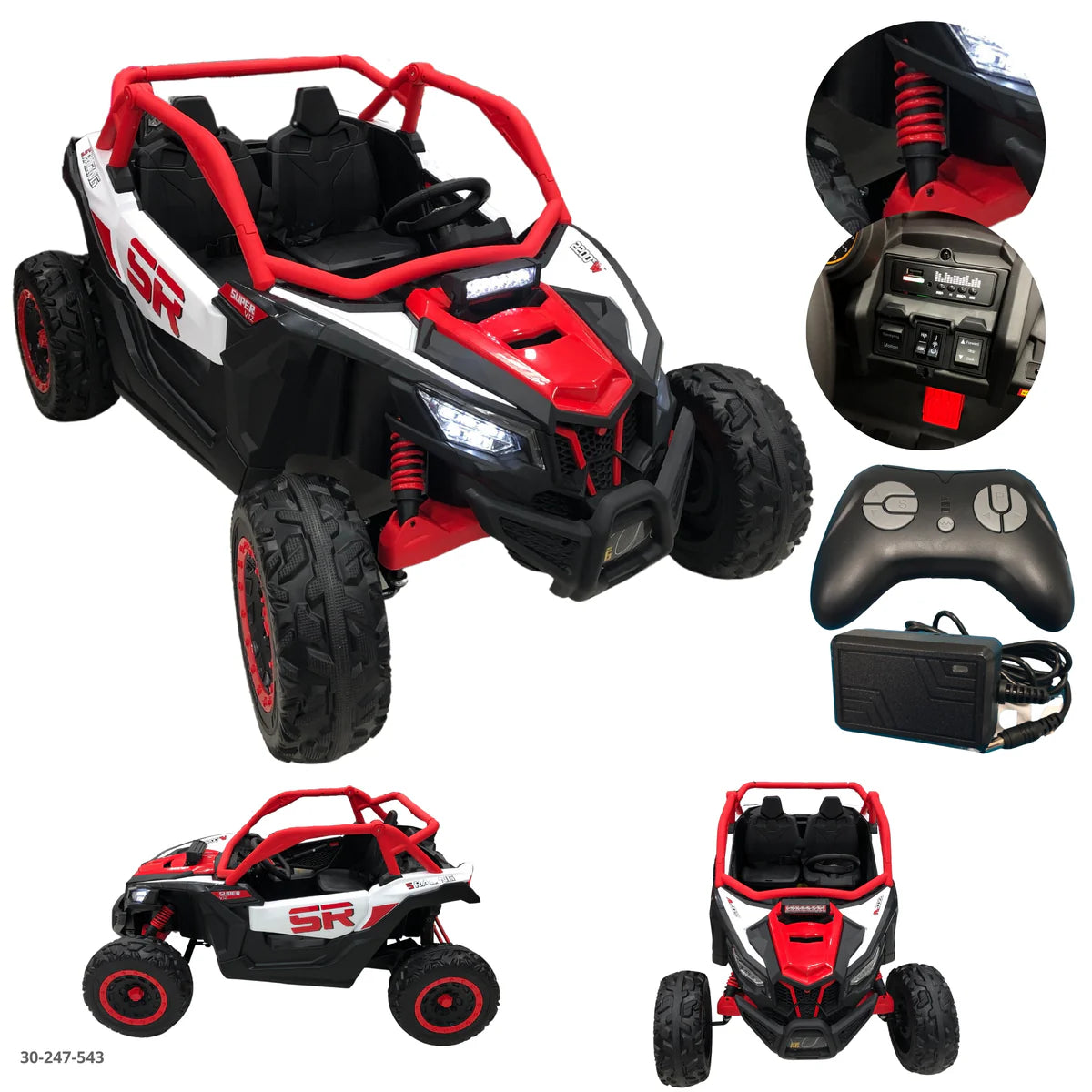 Buggy SR SUPER 66 Ride-On Buggy – 4WD Dual Seater with Remote Control