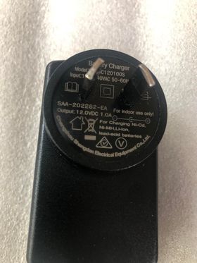 Electric SAA Battery Charger 12VDC 1.0 A With Light Indicator