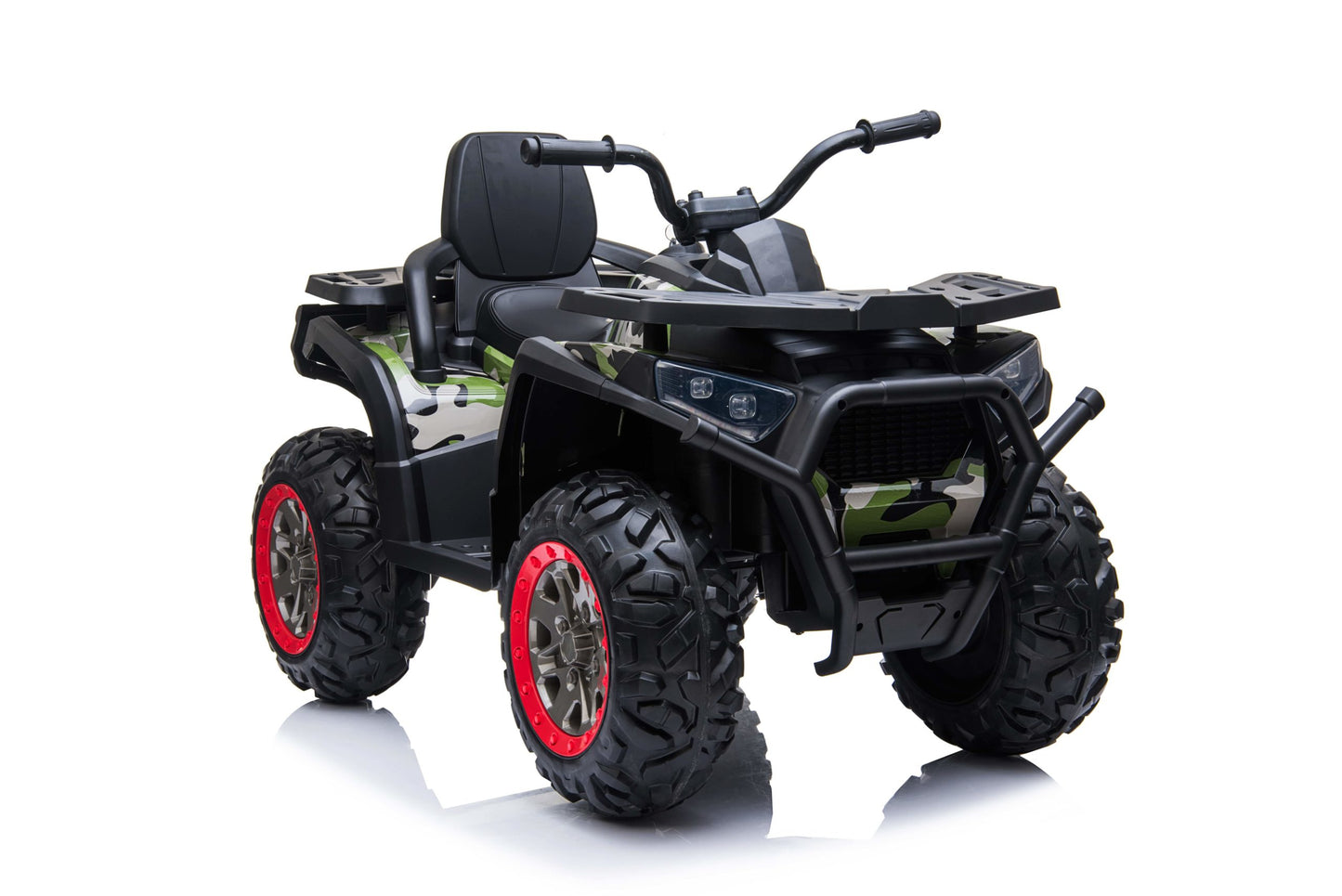 24V Kids Electric Camo ATV Quad Bike with Rubber wheels and Remote Control