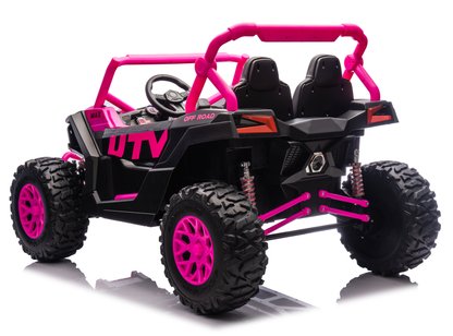 24V two-Seater Off-Road UTV – 1400W Total Power, EVA Wheels, 4WD Adventure Buggy