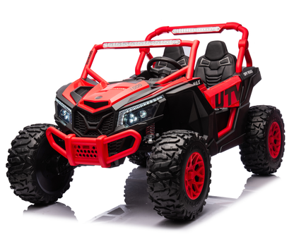 24V two-Seater Off-Road UTV – 1400W Total Power, EVA Wheels, 4WD Adventure Buggy