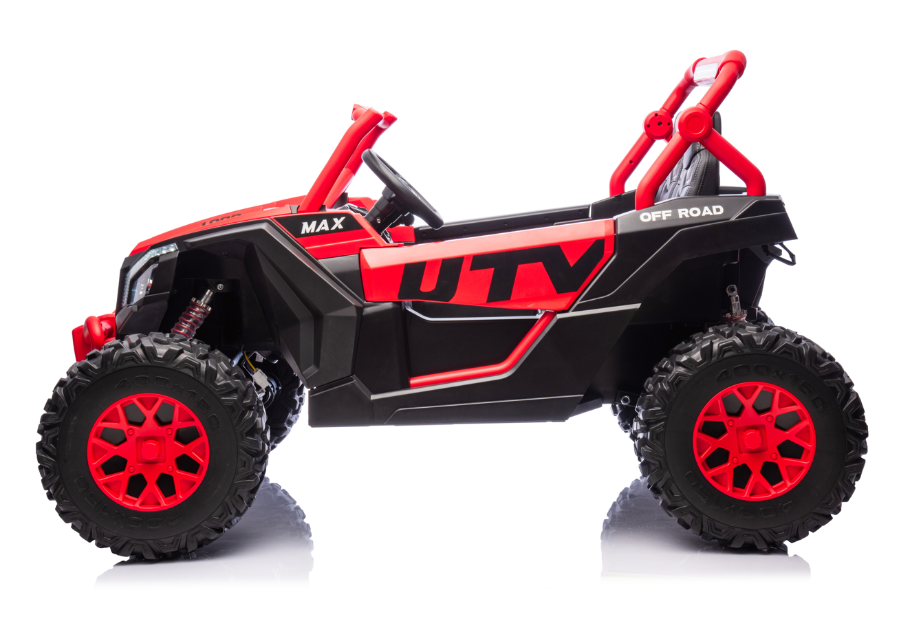 24V two-Seater Off-Road UTV – 1400W Total Power, EVA Wheels, 4WD Adventure Buggy