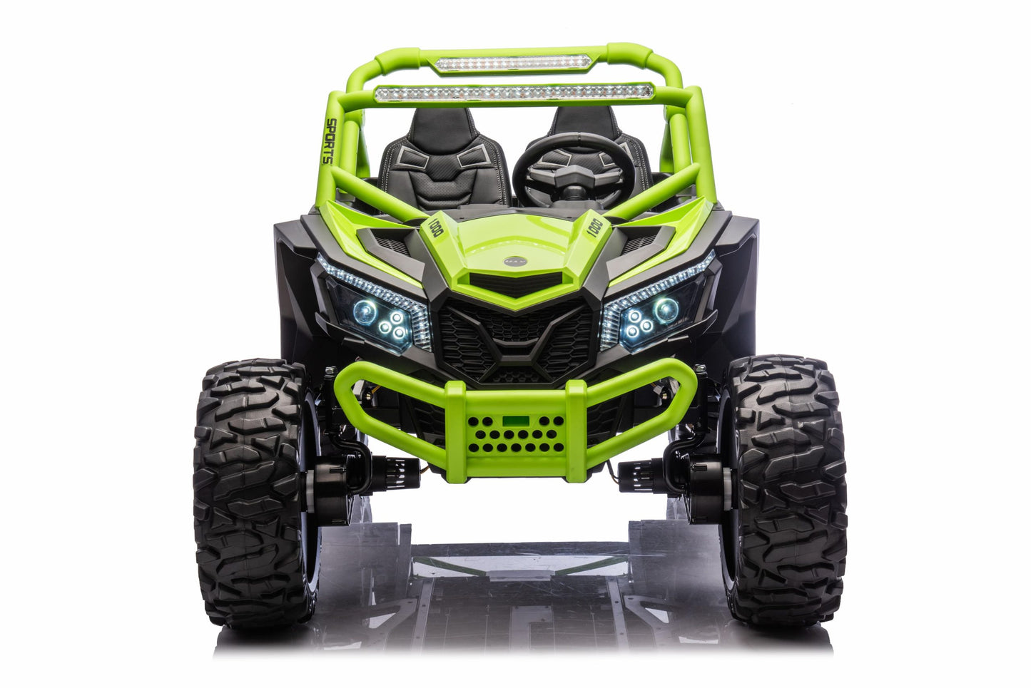 24V two-Seater Off-Road UTV – 1400W Total Power, EVA Wheels, 4WD Adventure Buggy