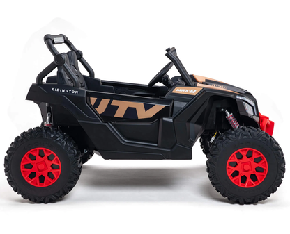 24V two-Seater Off-Road UTV – 1400W Total Power, EVA Wheels, 4WD Adventure Buggy