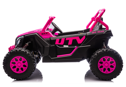 24V two-Seater Off-Road UTV – 1400W Total Power, EVA Wheels, 4WD Adventure Buggy