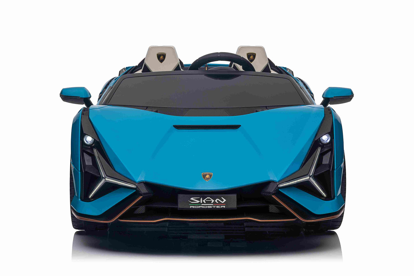 Official Licensed Ride-On Car two Seater Lamborghini 24V with Dual Drift Motors 24V-RS 775-RPM 20800  with Leather Seat