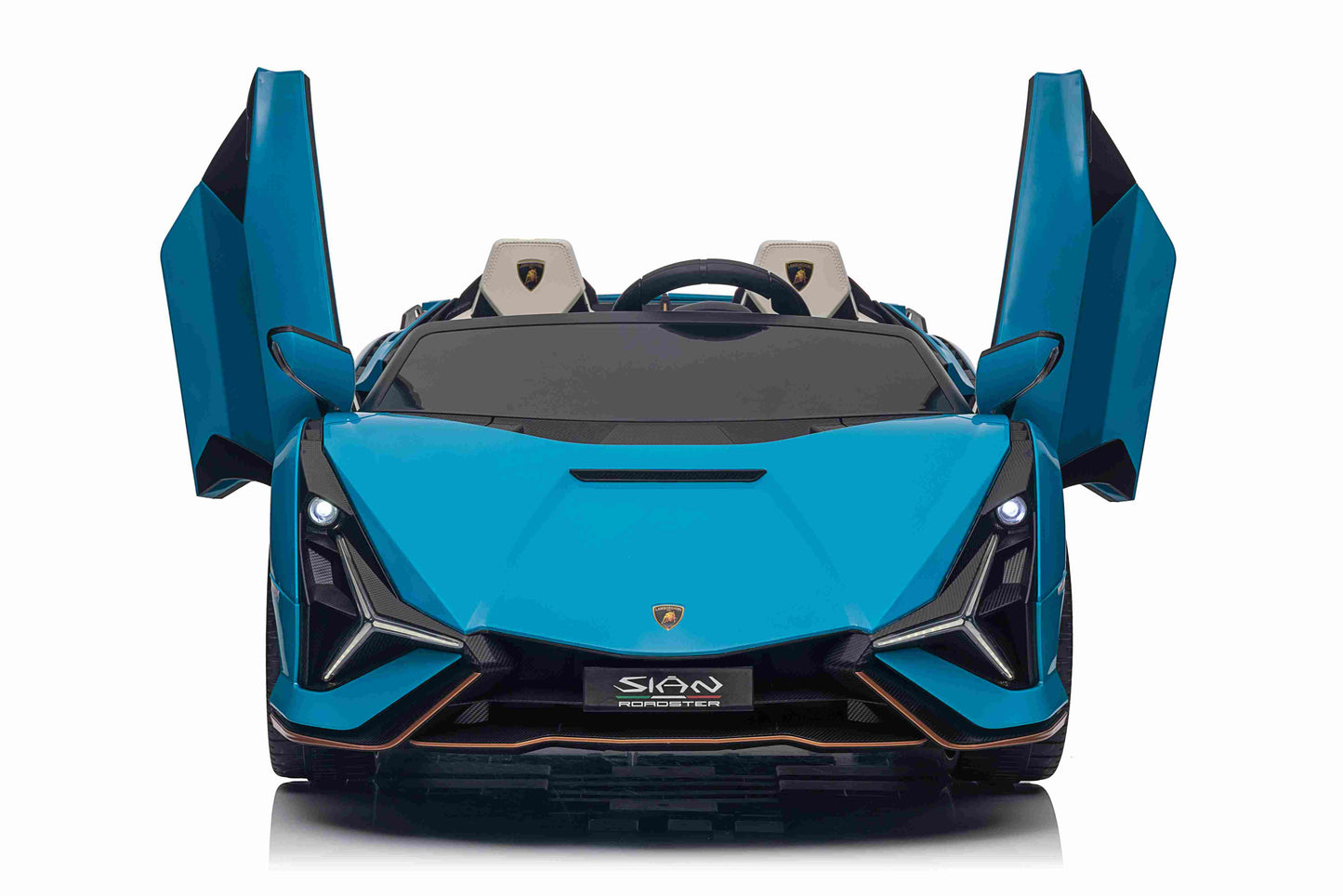 Official Licensed Ride-On Car two Seater Lamborghini 24V with Dual Drift Motors 24V-RS 775-RPM 20800  with Leather Seat