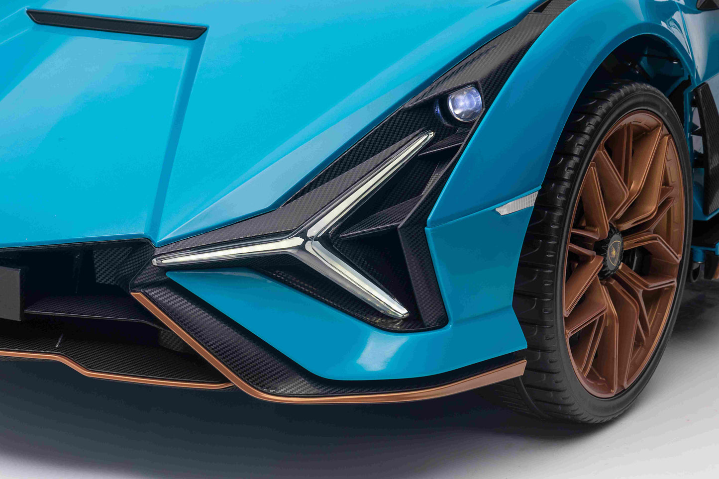 Official Licensed Ride-On Car two Seater Lamborghini 24V with Dual Drift Motors 24V-RS 775-RPM 20800  with Leather Seat