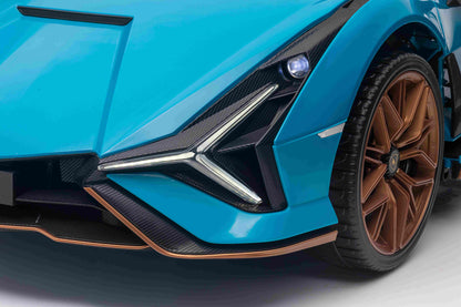 Official Licensed Ride-On Car two Seater Lamborghini 24V with Dual Drift Motors 24V-RS 775-RPM 20800  with Leather Seat