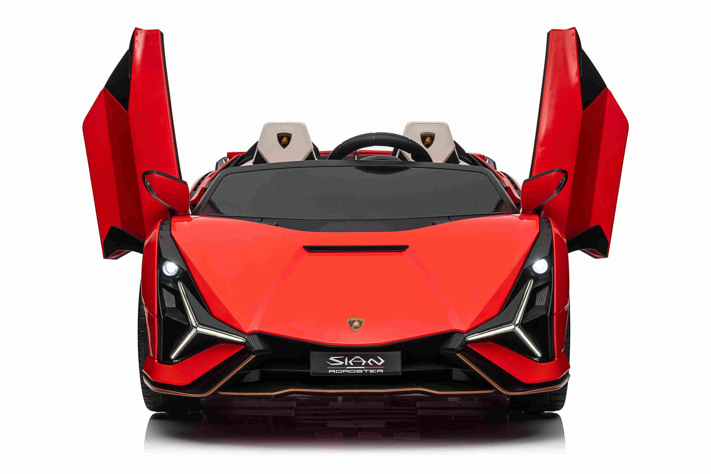 Official Licensed Ride-On Car two Seater Lamborghini 24V with Dual Drift Motors 24V-RS 775-RPM 20800  with Leather Seat