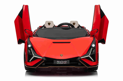 Official Licensed Ride-On Car two Seater Lamborghini 24V with Dual Drift Motors 24V-RS 775-RPM 20800  with Leather Seat