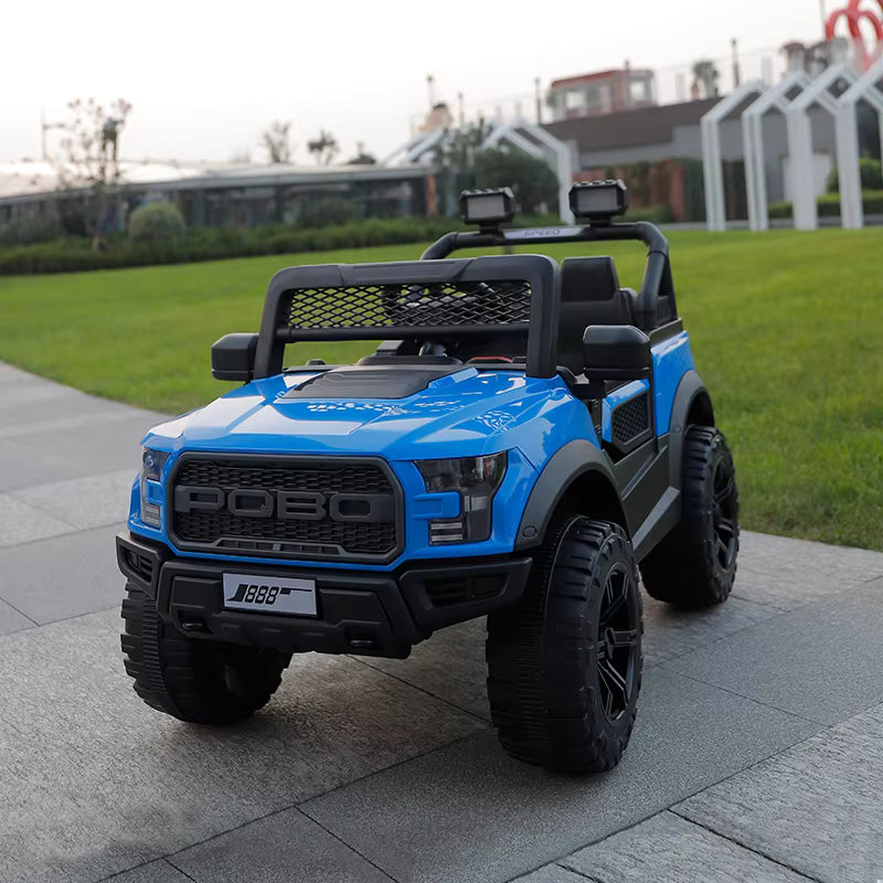 Electric 4WD Style Ford kids car with remote and Bluetooth, Black, Red, White, Blue