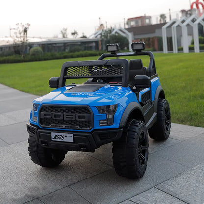 Electric 4WD Style Ford kids car with remote and Bluetooth, Black, Red, White, Blue