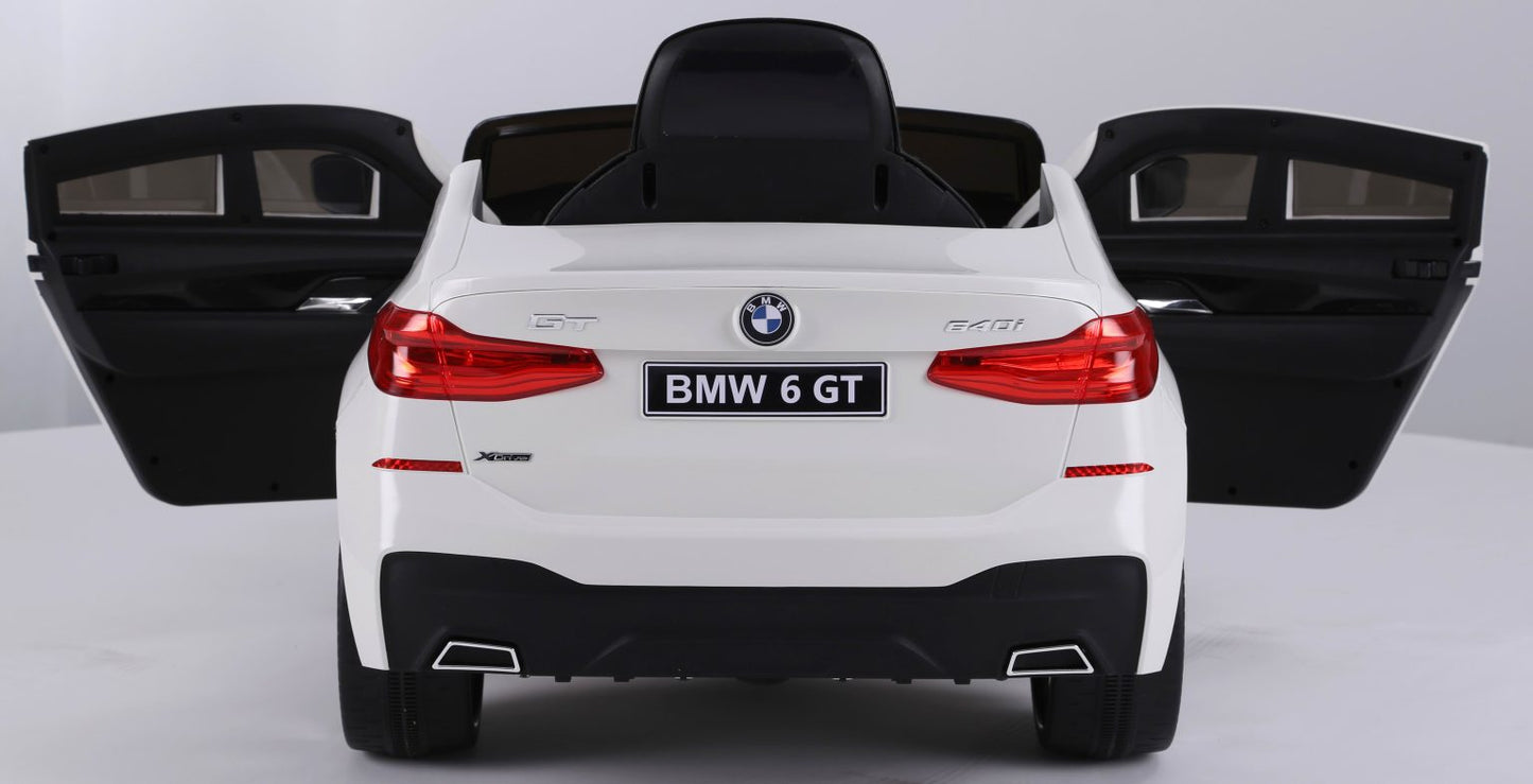 Licensed BMW 6 GT Kids Ride-On Car with remote