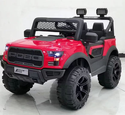Electric 4WD Style Ford kids car with remote and Bluetooth, Black, Red, White, Blue