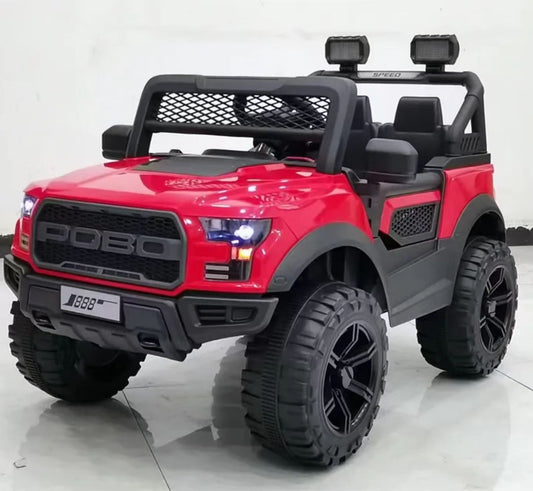 Electric 4WD Style Ford kids car with remote and Bluetooth, Black, Red, White, Blue