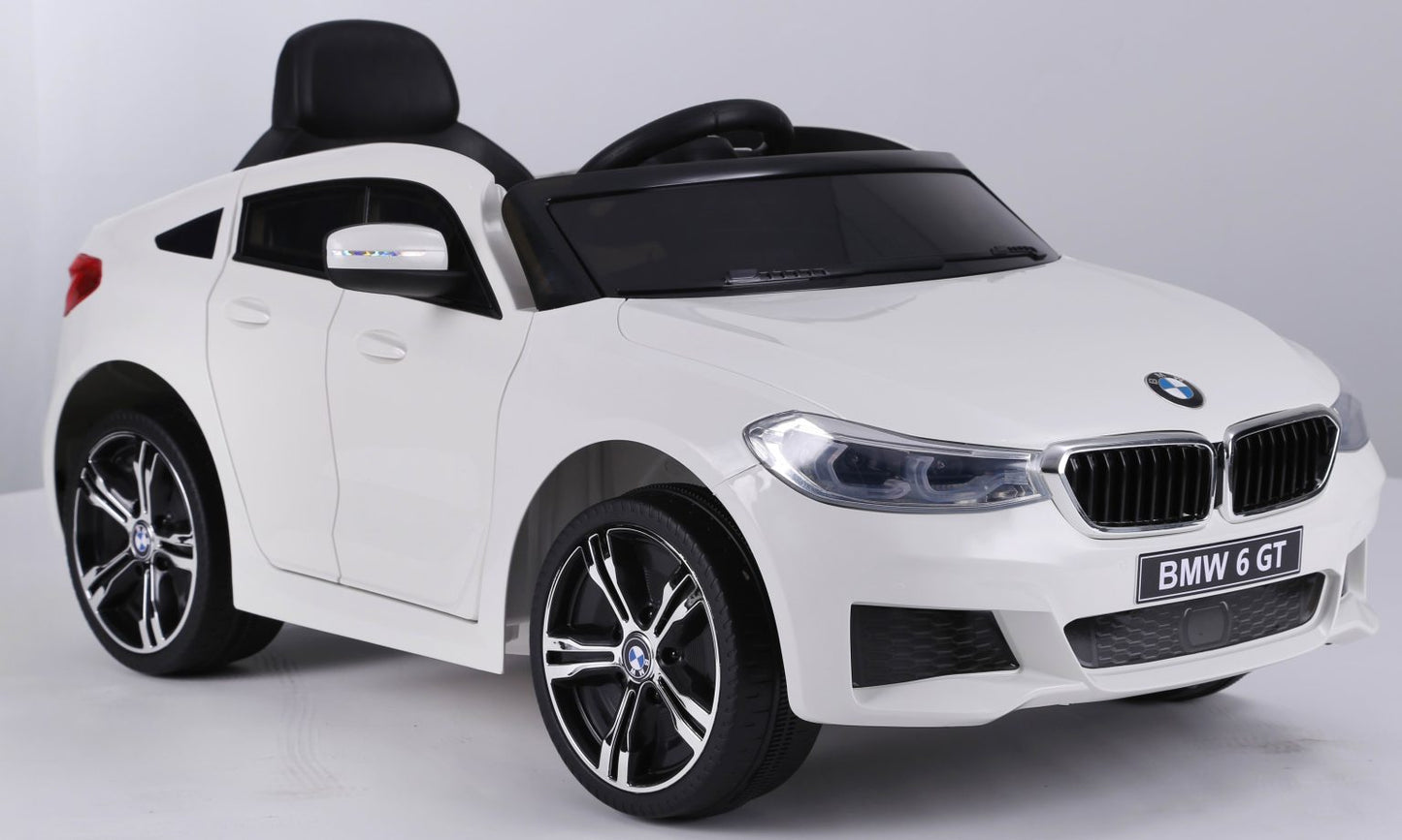 Licensed BMW 6 GT Kids Ride-On Car with remote