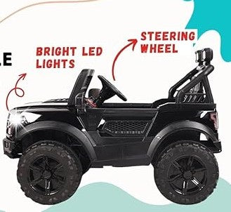 Electric 4WD Style Ford kids car with remote and Bluetooth, Black, Red, White, Blue