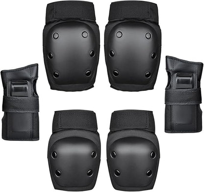 Kids 6-Piece Protective Gear Set – Knee, Elbow & Wrist Pads