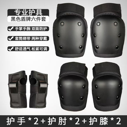 Kids 6-Piece Protective Gear Set – Knee, Elbow & Wrist Pads