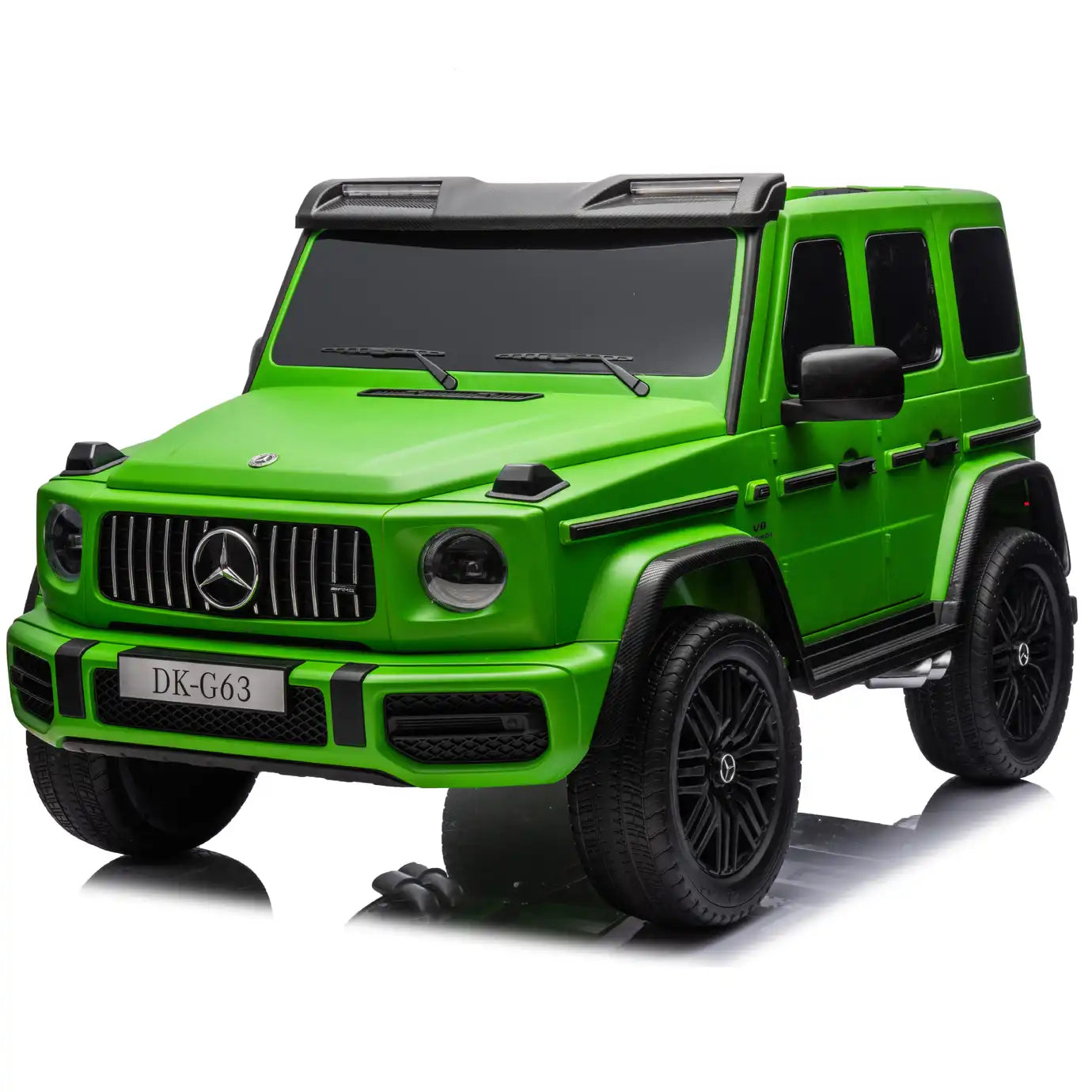 Licensed Mercedes-AMG G63- Battery 24V.14Ah, Motors 800W 4×4 Kids Ride-On Two seater Car-Mat Green