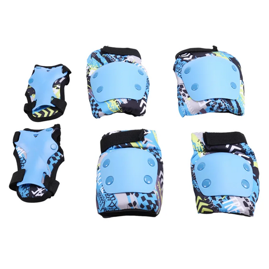 Kids 6-Piece Protective Gear Set – Knee, Elbow & Wrist Pads