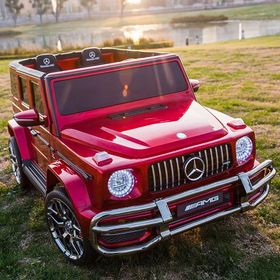 Two Seater Mercedes AMG G63 Official Licensed Product 24 volts 10 AH Battery 4XMotors 24V with remote control