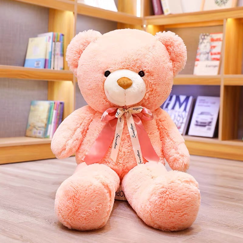 Huggable Teddy Bear – Soft, Cuddly, and Adorable Plush Toy with Fur