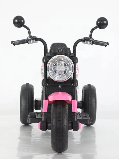 Kids Electric Ride-On Motorcycle 6V – Bluetooth, Lights & Dual Motors