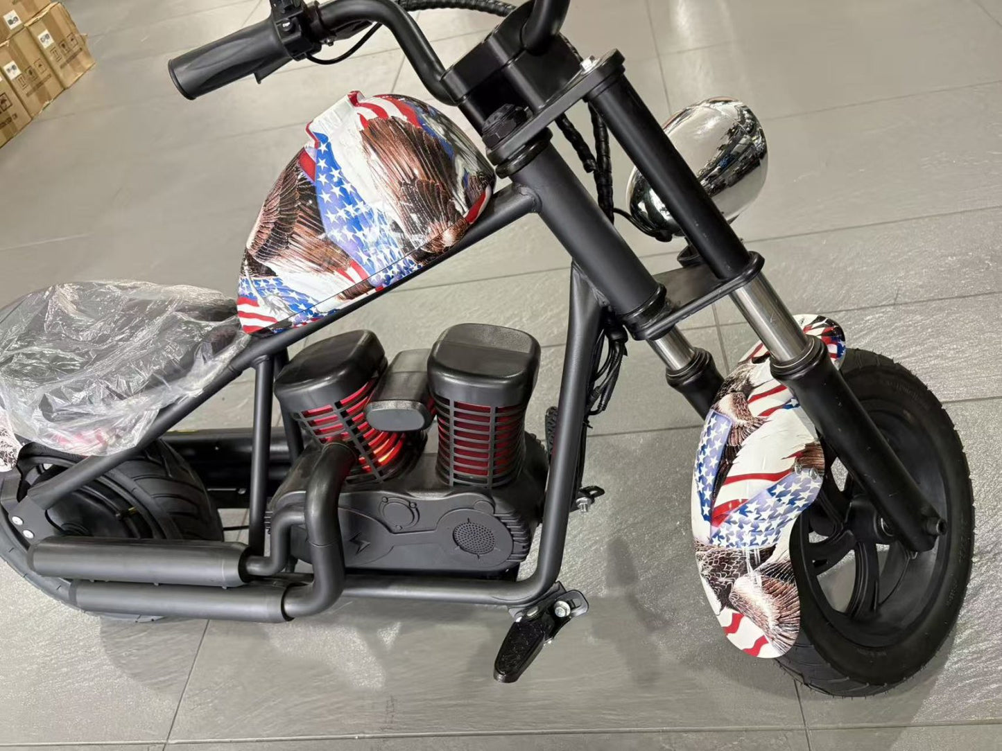 Dirt kids Bike Harley – 24V lithium battery and 200W brushless Motor