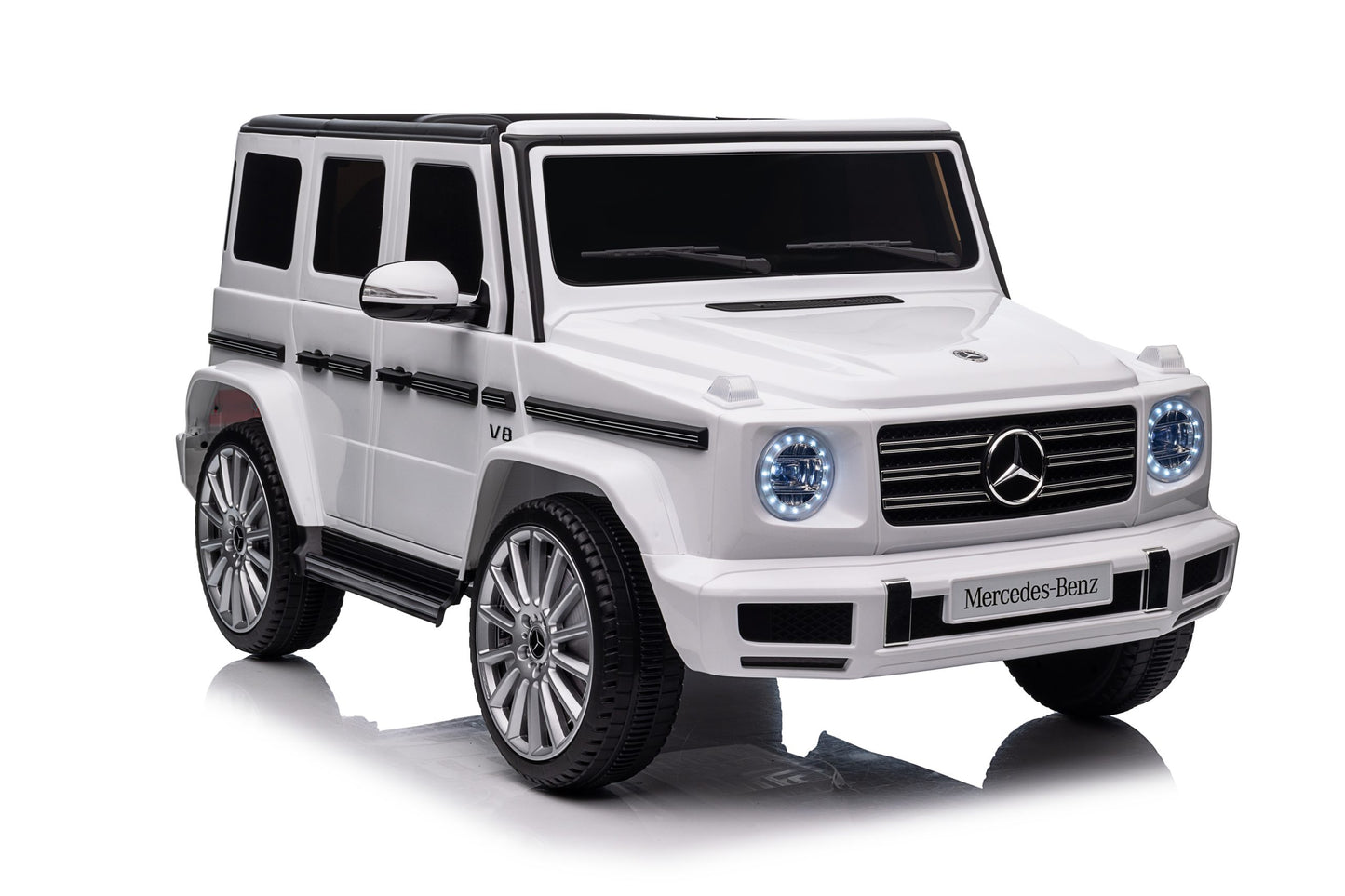 Licensed Mercedes 24Volt Kids Ride-On Car-EVA Rubber tires