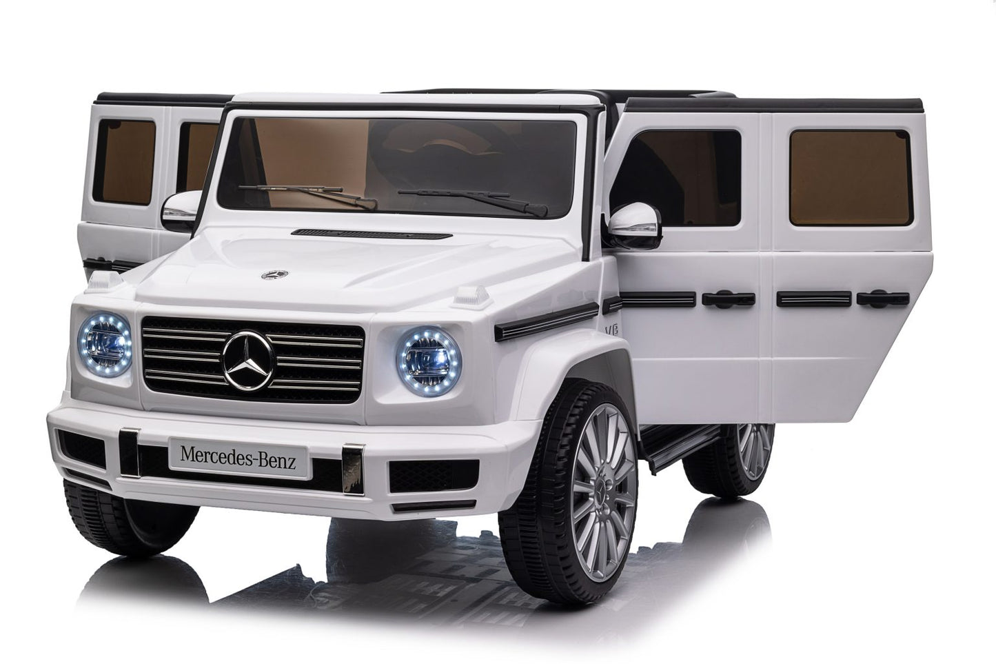 Licensed Mercedes 24Volt Kids Ride-On Car-EVA Rubber tires