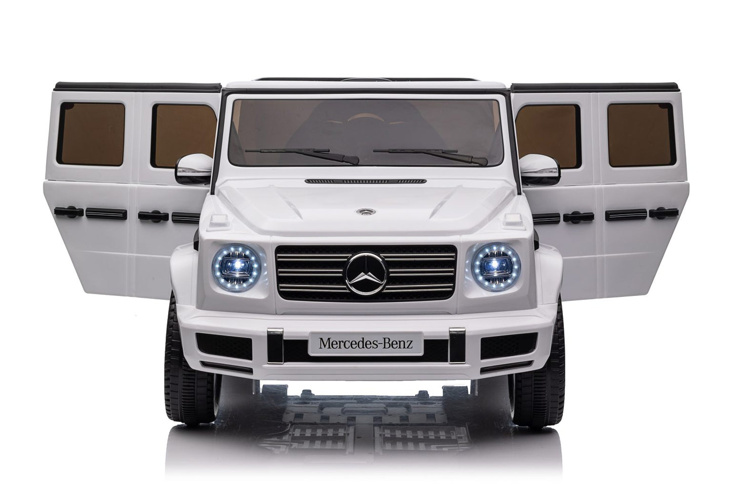 Licensed Mercedes 24Volt Kids Ride-On Car-EVA Rubber tires