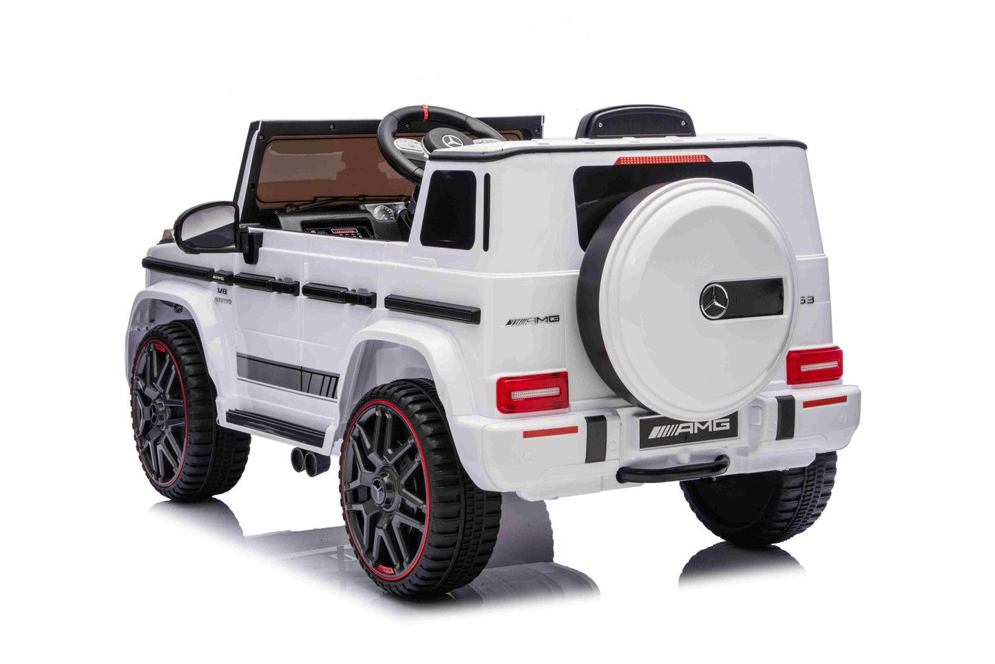Licensed Mercedes G-Wagon Kids Ride-On AMG G63 With Leather seat and Remote & APP