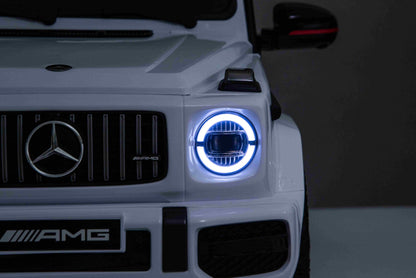 Licensed Mercedes G-Wagon Kids Ride-On AMG G63 With Leather seat and Remote & APP
