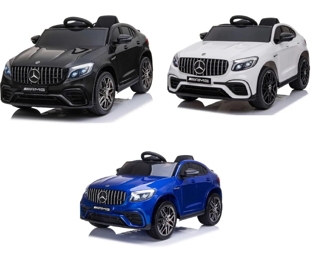 Licensed Mercedes-Benz AMG GLC63S Coupe Kids Ride-On Car with Remote Control