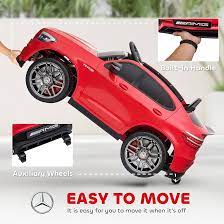 Licensed Mercedes-Benz AMG GLC63S Coupe Kids Ride-On Car with Remote Control
