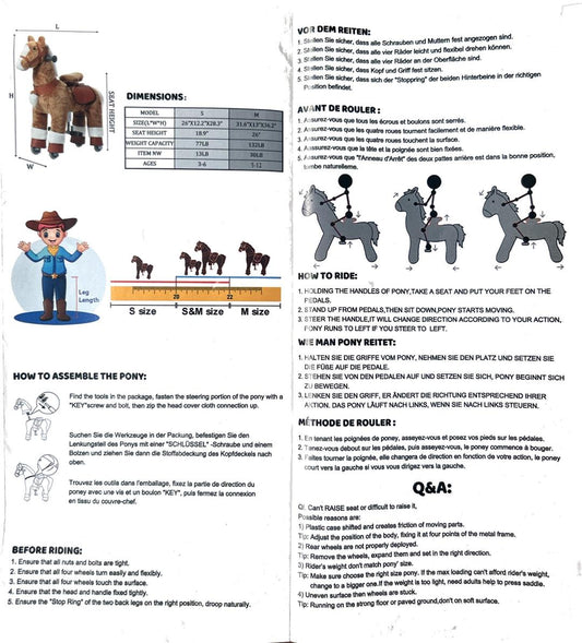kids Ride on Horse