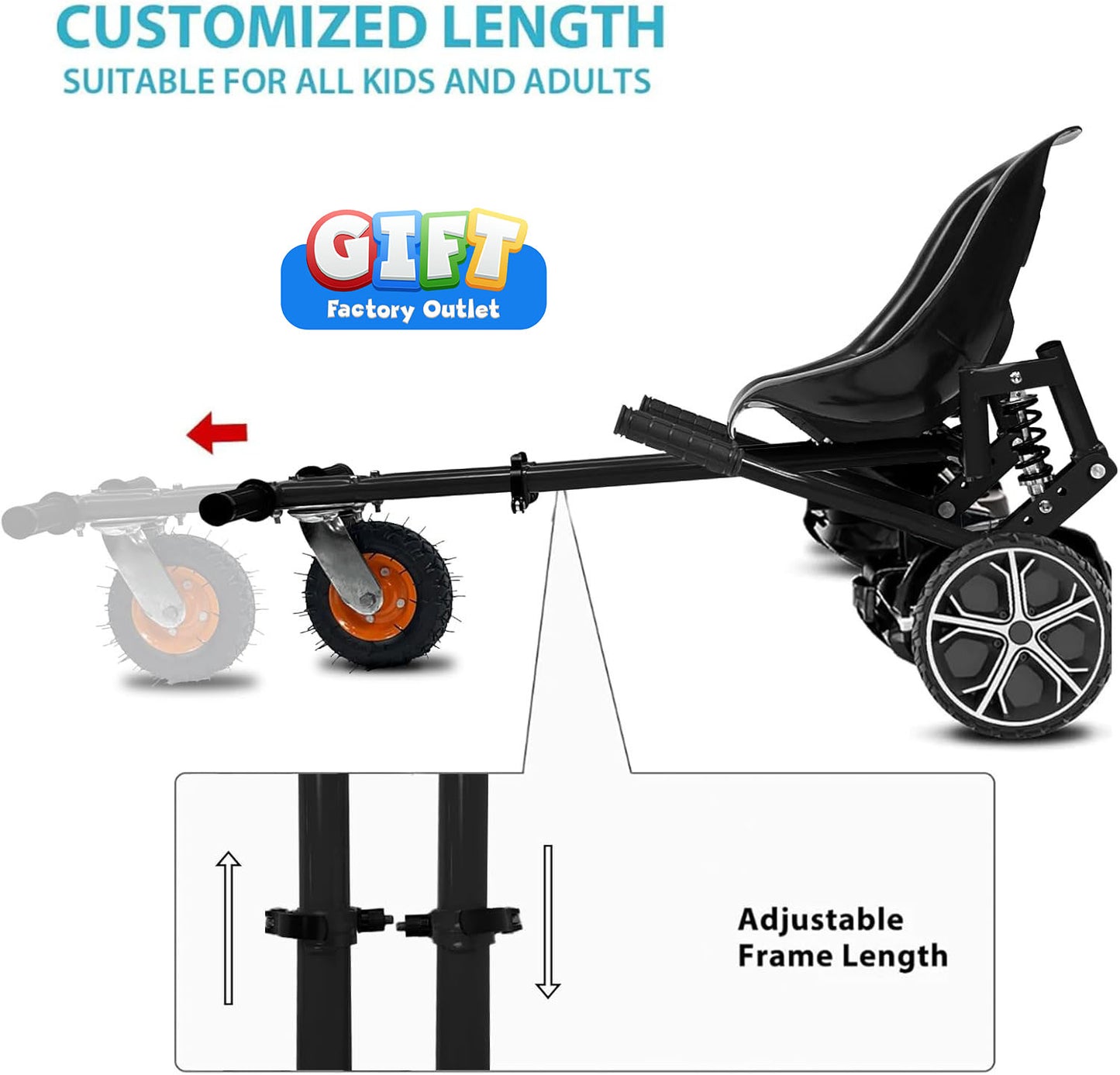 Hoverboard-Balance wheel 6.5 inch UL-Battery& Charger-Bluetooth and LED lights, Free carry bag