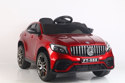 4-Wheel Drive Mercedes-Benz GLC Style 12V Kids Ride-On Car – 4 Motors- Pink, Black, White, Red