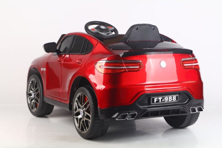 4-Wheel Drive Mercedes-Benz GLC Style 12V Kids Ride-On Car – 4 Motors- Pink, Black, White, Red