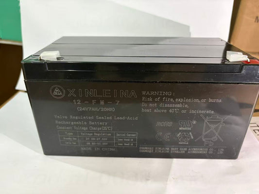 24 Volt 7 AH Rechargeable Battery for ride on car