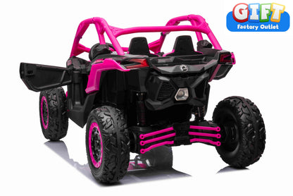 Licensed Can-am BRP Maverick 2 seater car ( 24Volts 14 AH Batteries) 4×4 Motors 24V 800 Watts, sport sound