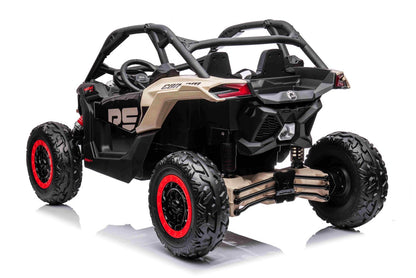 Licensed Can-am BRP Maverick 2 seater car ( 24Volts 14 AH Batteries) 4×4 Motors 24V 800 Watts, sport sound