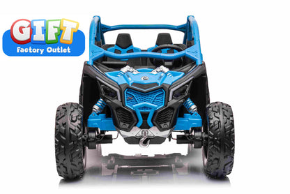 Licensed Can-am BRP Maverick 2 seater car ( 24Volts 14 AH Batteries) 4×4 Motors 24V 800 Watts, sport sound