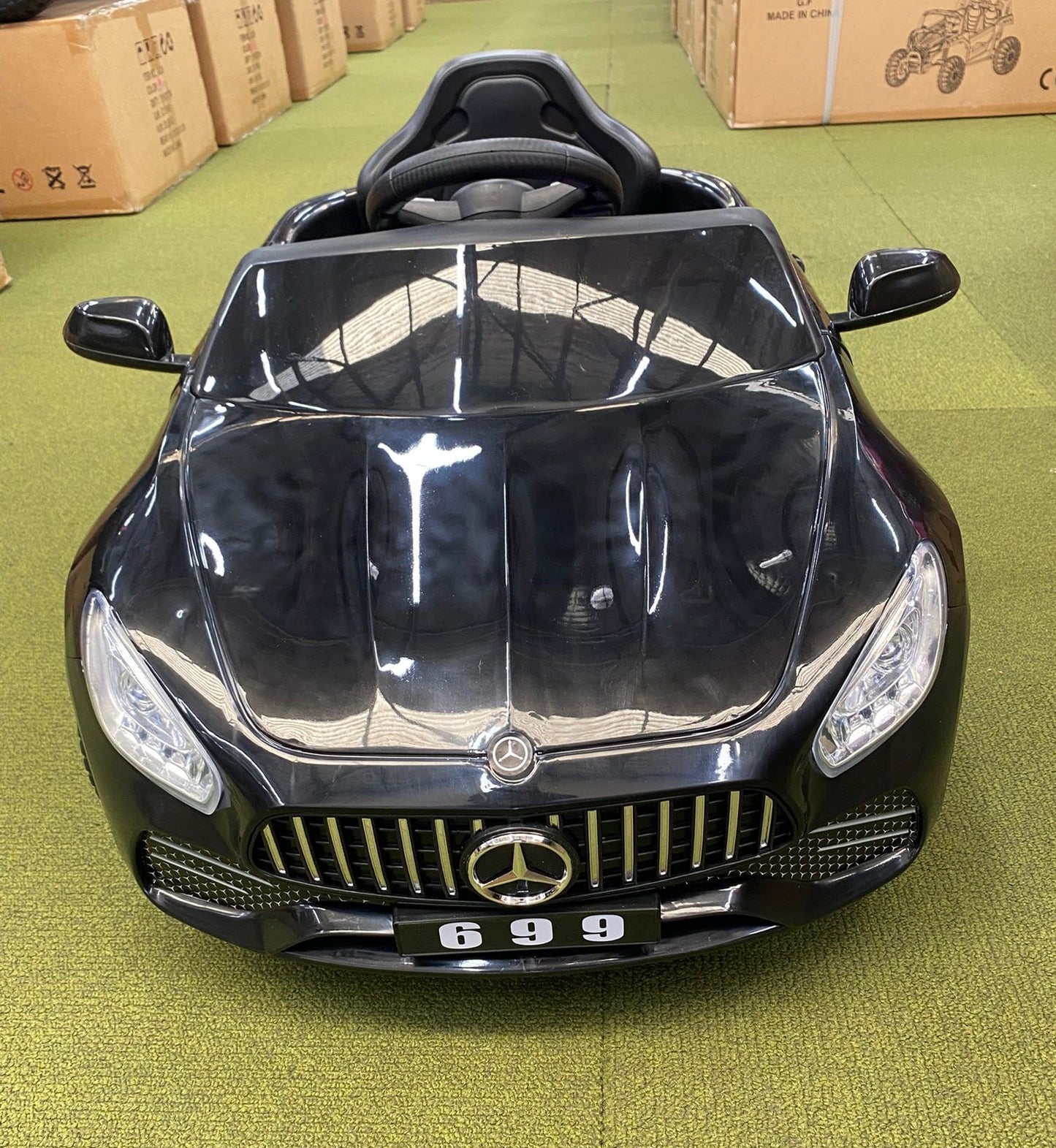 Electric Mercedes kids car with remote control and App mobile
