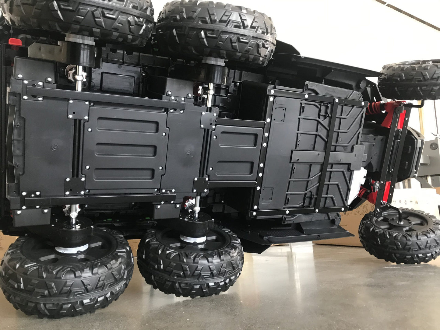 24V Kids Ride-On Dump Truck (4WD Two-Seater with Remote)