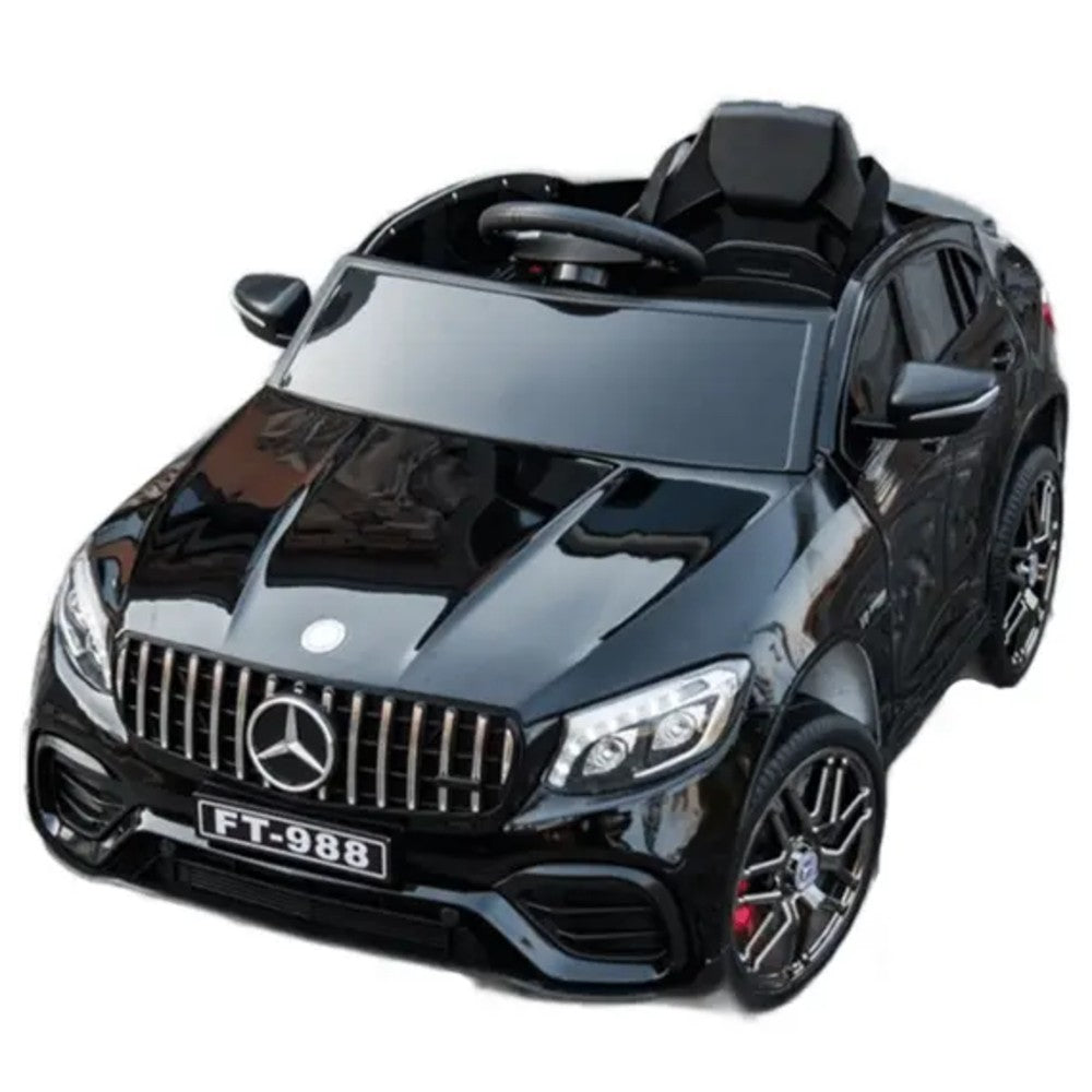 4-Wheel Drive Mercedes-Benz GLC Style 12V Kids Ride-On Car – 4 Motors- Pink, Black, White, Red
