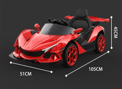Electric Ferrari style car with remote control